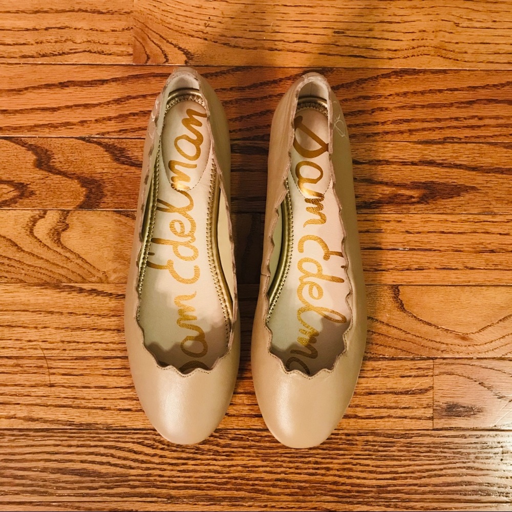 Sam Edelman beige flats **NWB!**